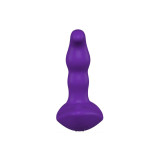 She.e.o - Stimolatore Anale Vibrante Rotante Con Telecomando Viola