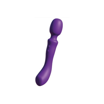 She.e.o - Wand Masajeadora Vibradora De Doble Extremo Morada |