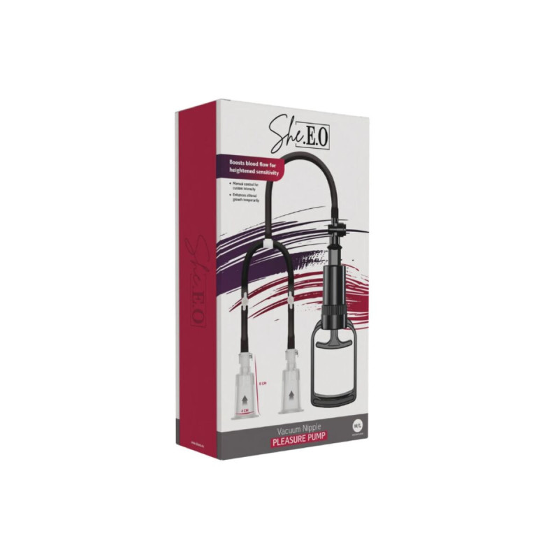 She.e.o - Bomba De Vacío Para Pezones M/L | Vybes.it
