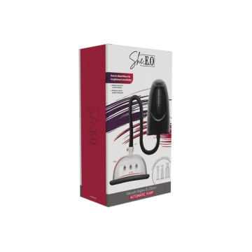 She.e.o - Pompa A Vuoto Automatica Per Vagina E Clitoride Nera |