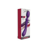 She.e.o - Double - Ended Vibrating Massager Wand Purple | Vybes.it