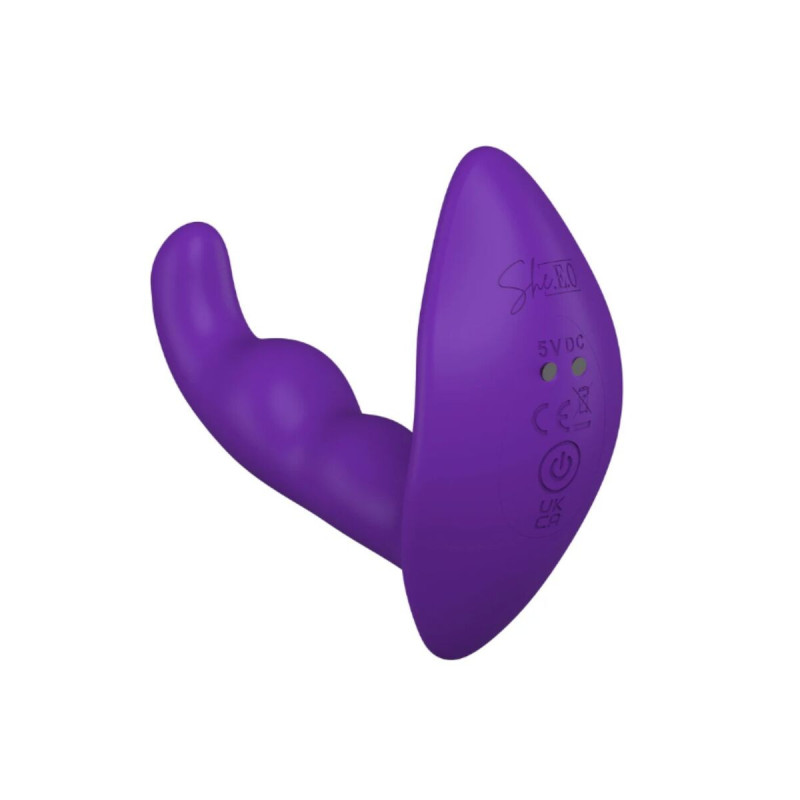 She.e.o - Rotating Vibrating Anal Stimulator With Remote Control