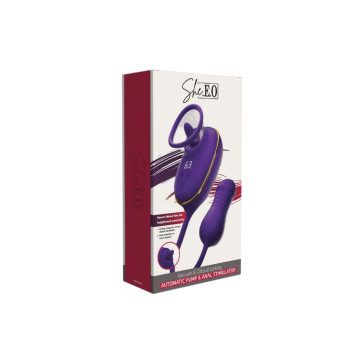 She.e.o - Strumento Di Aspirazione Clitoridea Con Effetto Lecchio E