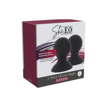 SHE.E.O - COPPETTE A VENTOSA PER CAPEZZOLI IN SILICONE L - /product_m…