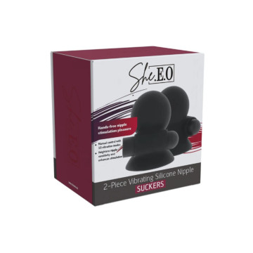 She.e.o - Gel Vibrante Ricaricabile Per L'aspirazione Dei Capezzoli