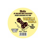 DIABLO PICANTE - STAMPO PER CIOCCOLATO CON 12 PENI IN SILICONE DA APP…
