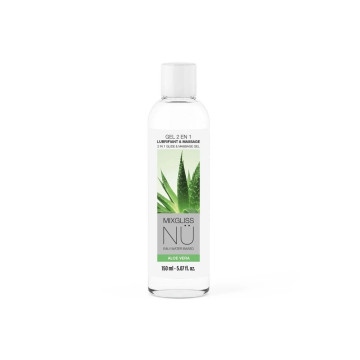 MIXGLISS - 2 IN 1 WATER-BASED LUBRICANT AND MASSAGE GEL NURU ALOE VER…
