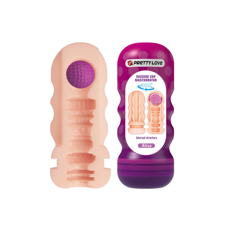Pretty Love - Alisa Masturbador Vagina Con Ventosa Y Texturas
