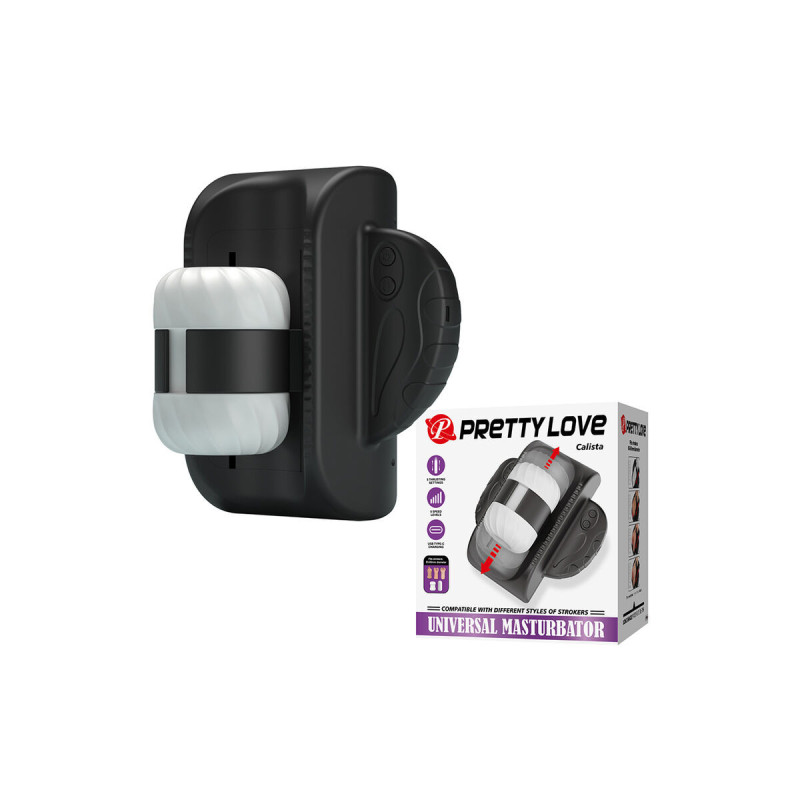 Pretty Love - Calista Masturbador Automático Universal Negro |
