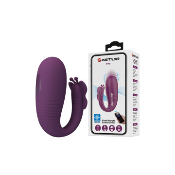 Pretty Love - Vibrateur Œuf À Profondeur Klay Contrôlé Par