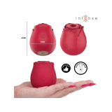 Intense - Camellia Rosa Succionador De Clítoris Por Ondas Burdeos |
