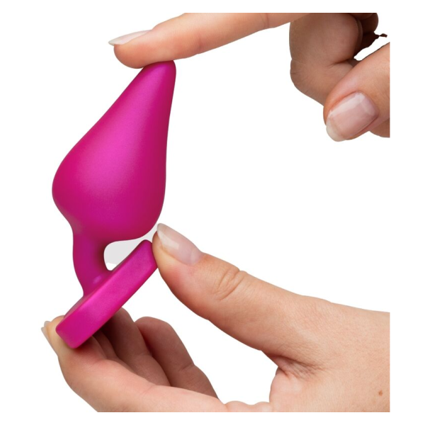 ROMP - LUSTER KIT DE ENTRENAMIENTO ANAL S/M/L CON BASE EN FORMA DE CORAZÓN
