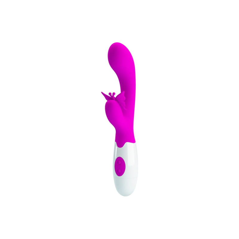 Pretty Love - Butterfly Kiss Vibrador Rabbit 30 Funciones Morado |
