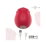 Intense - Camellia Rosa Succionador De Clítoris Por Ondas Burdeos |