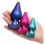 ROMP - LUSTER KIT DE ENTRENAMIENTO ANAL S/M/L CON BASE EN FORMA DE CORAZÓN