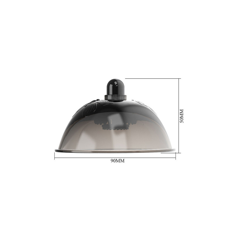 Pretty Love - Estimulador De Pezones Giratorio Con Succión Negro |