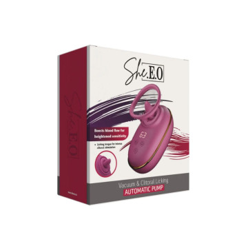 SHE.E.O - POMPA AUTOMATICA PER LA STIMOLAZIONE CLITORIDEA CON EFFETTO…
