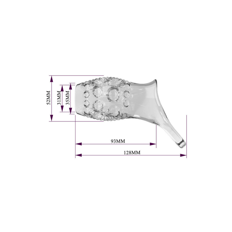 PRETTY LOVE - GERALDINE THICKENING TEXTURED TRANSPARENT FUNDA - FOR H…