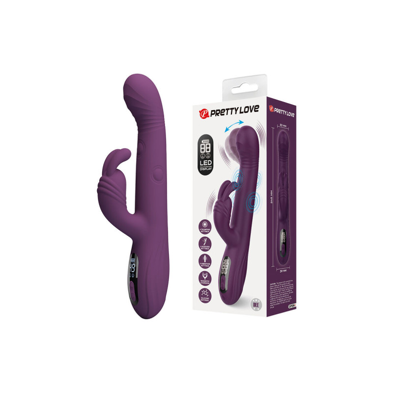 Pretty Love - Dee Vibrador Rabbit Multifunción Oscilante Y Percutor