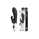 Pretty Love - Naughty Bunny Vibrador Rabbit 30 Funciones Negro |