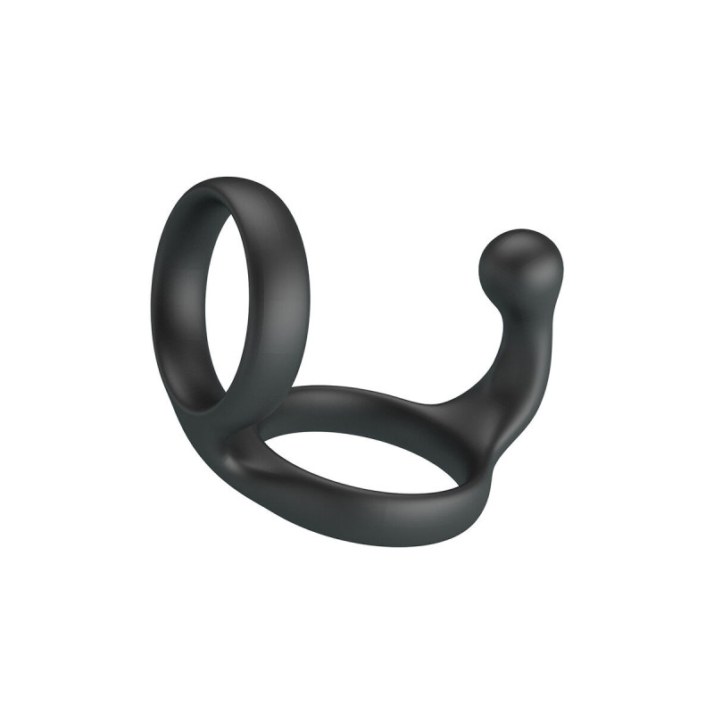 Crazy Bull - Florian Double Anneau De Pénis Et De Testicules Noir |