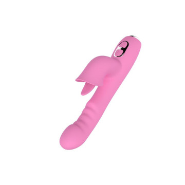 Nalone - T - May Vibrador Rabbit Con Empuje Y Movimiento Oscilante