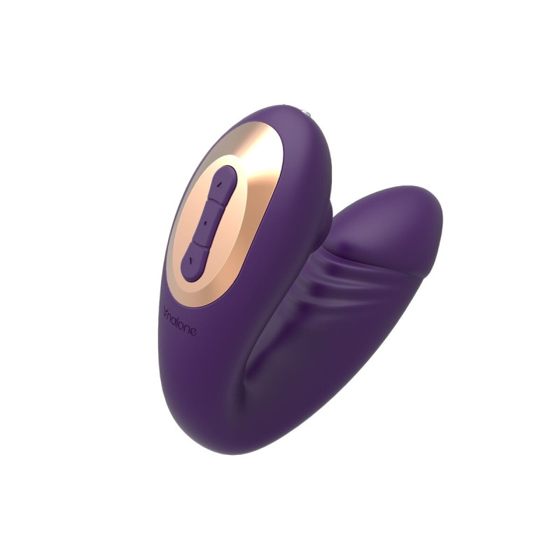 Nalone - Leah Estimulador Wearable Recargable Morado | Vybes.it