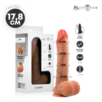 MR INTENSE - GARY S DILDO SILICONA 17.8 CM -Ø- 4.2 CM