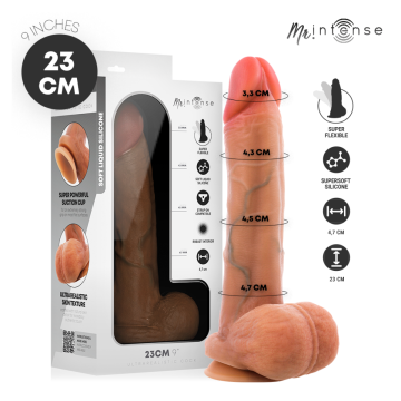 MR INTENSE - GARY L DILDO SILICONA 23 CM - Ø- 4.7 CM