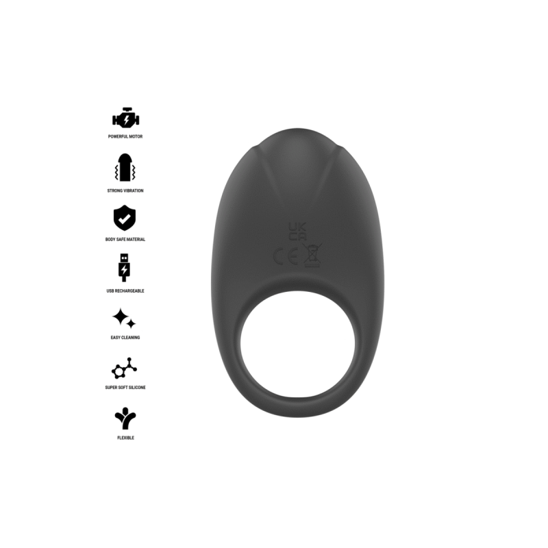Intense - Merlotte Anillo Vibrador Con Estimulación De Clítoris