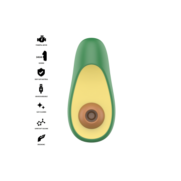 Intense - Waki Estimulador Succionador De Clítoris Aguacate |