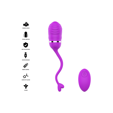 Intense - Sookie Huevo Vibrador Con Control Remoto Morado | Vybes.it