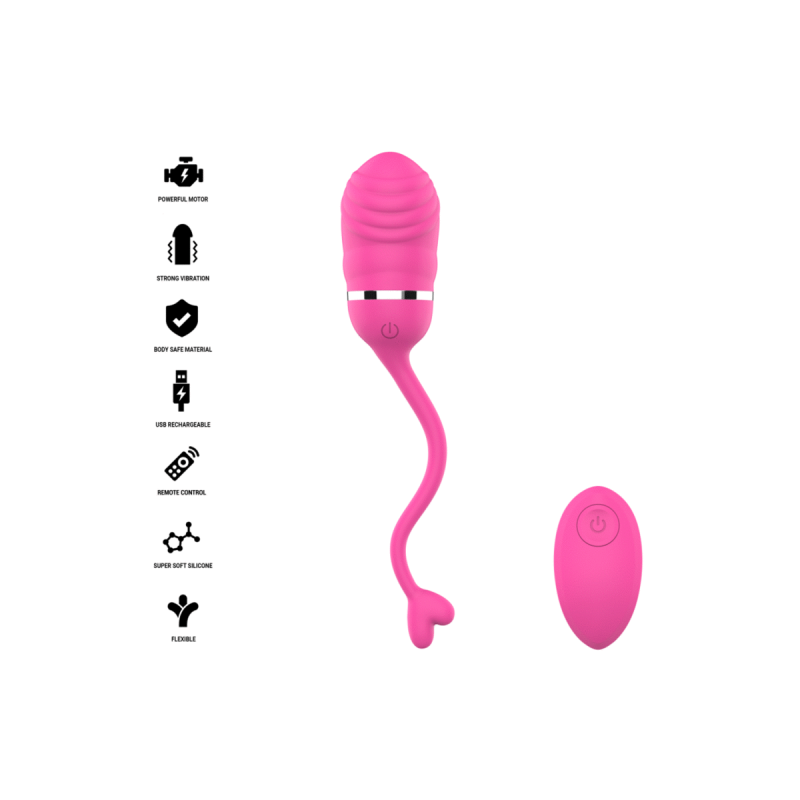 Intense - Sookie Huevo Vibrador Con Control Remoto Rosa | Vybes.it
