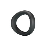 Crazy Bull - Valen Anillo Para Pene Ergonómico Silicona Negro |