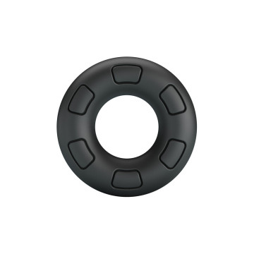 Crazy Bull - Anneau Pénal En Silicone Super Doux Bertram Noir |