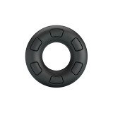 Crazy Bull - Bertram Anillo Para Pene Super Soft Silicona Negro |