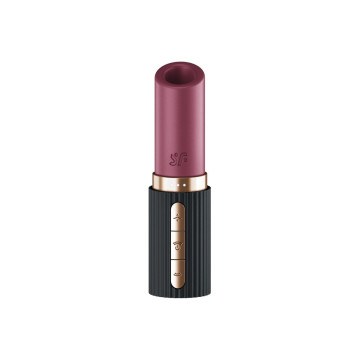 SATISFYER - DEEP KISS WAVE STIMOLATORE CLITORIDEO GRANATO / NERO - SA…