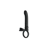 Pretty Love - Merritt Vibrador Anal Con Anillo Y Vibración Negro |