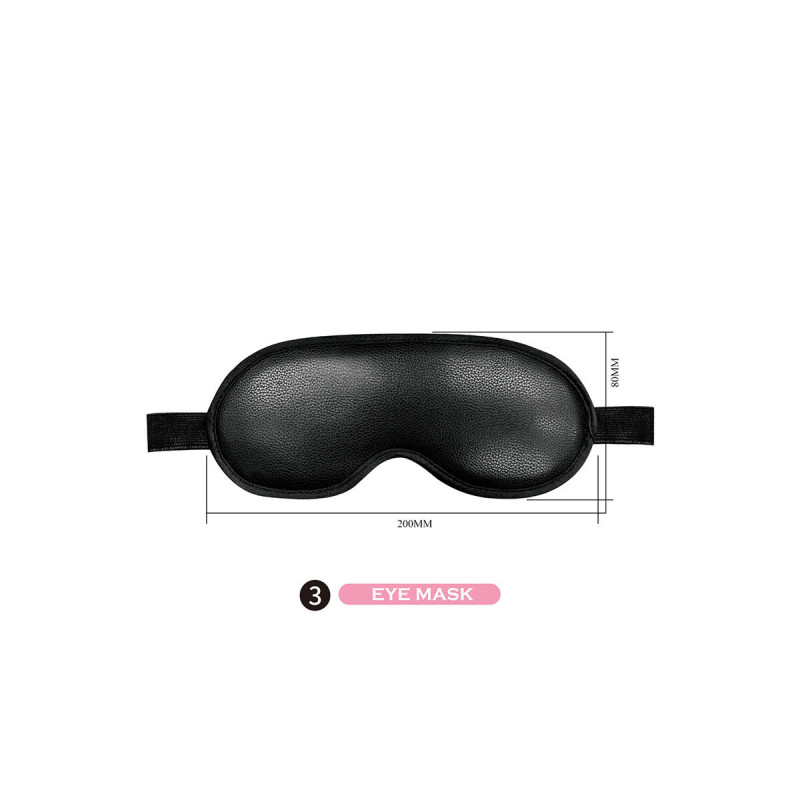 Pretty Love - Kit Bdsm 8 Pièces Noir | Vybes.it
