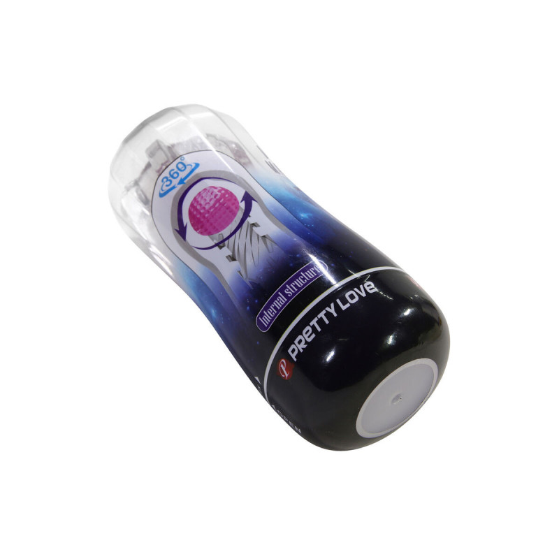 Pretty Love - 360º Textured Masturbation Cup Clear | Vybes.it