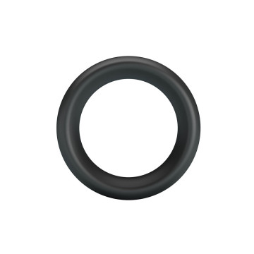 Crazy Bull - Elio Anneau Pénal En Silicone Noir | Vybes.it