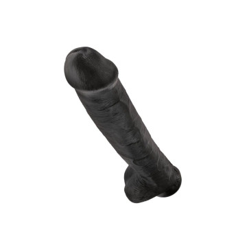 King Cock - Dildo Realista Con Testículos 38 Cm Color Negro |