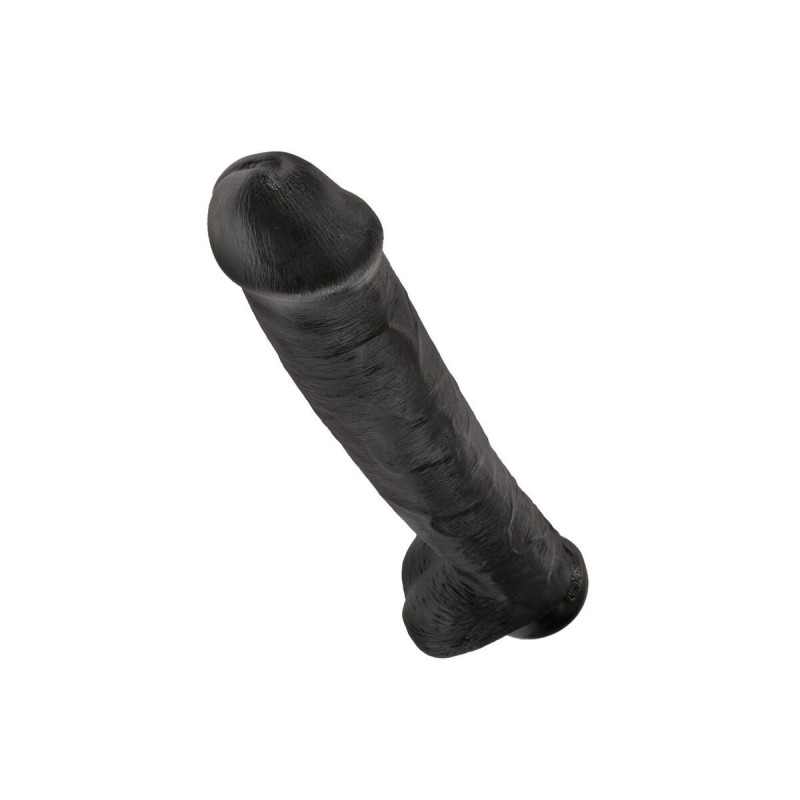 King Cock - Dildo Realista Con Testículos 38 Cm Color Negro |