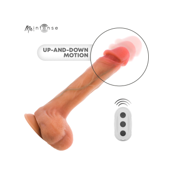 Mr Intense - Dildo Vibrante In Silicone Bradley Con Effetto Calore