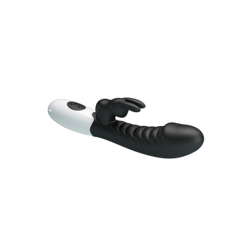 Pretty Love - Naughty Bunny Vibrador Rabbit 30 Funciones Negro |