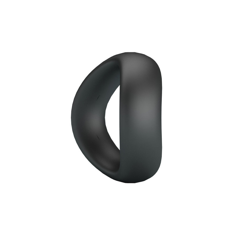 Crazy Bull - Valen Anillo Para Pene Ergonómico Silicona Negro |