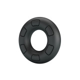 Crazy Bull - Anneau Pénal En Silicone Super Doux Bertram Noir |