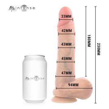 MR INTENSE - GARY L DILDO SILICONA 23 CM - Ø- 4.7 CM