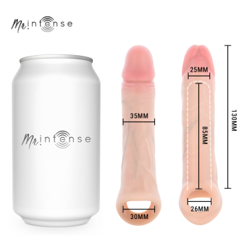 MR INTENSE - SIMON S FUNDA DE PENE SILICONA 13 CM -Ø- 4 CM