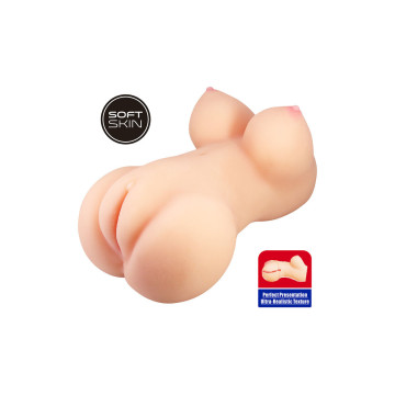 Crazy Bull - Mette Masturbador Realístico Ano Y Vagina Carne |